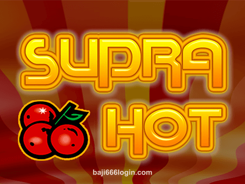 baji666 Supra Hot Slot Game